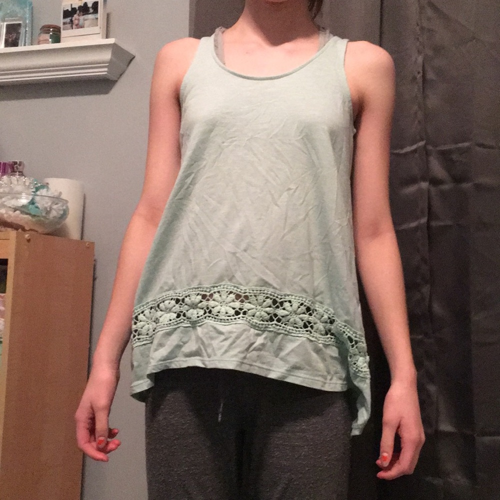 Tiffany Blue tank top